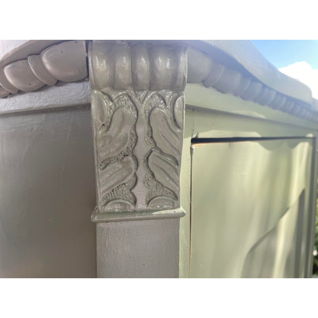 Antique Small Cabinet in Fir For Sale - Image 10 of 18
