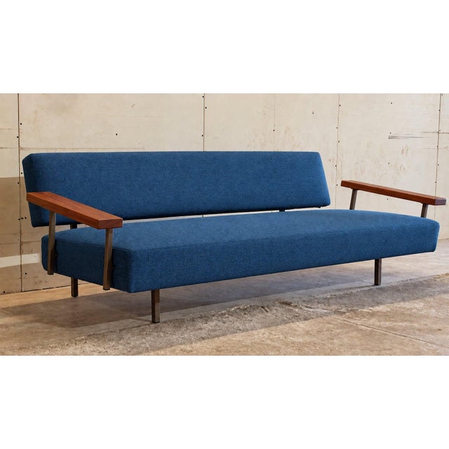 Dutch Early Edition Lotus 3-Seater Sofa by Rob Parry for Gelderland, 1950s For Sale - Image 12 of 17