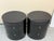 Design Plus Gallery presents a Pair of Archetype Nightstands by Baker Furniture. The tables have contemporary, Art Deco-...