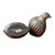 Pair of Vintage Korean Cast Brass Quail Sculptures For Sale - Image 4 of 4