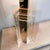 Metal Large Brass & Acrylic Glass Architectural Table Lamp, 1970s For Sale - Image 7 of 16