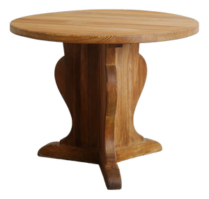 Swedish Modern Lovö Round Side Table by Axel Einar Hjorth for Nordiska Kompaniet, 1930s