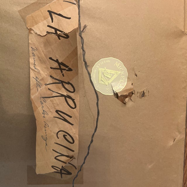 Oil on Canvas on Board Framed Sighed 20th Century Toreador For Sale - Image 10 of 10