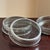 Silver Mid-Century Silver-Plated Gallery Rim Glass Coasters – Set of Five For Sale - Image 8 of 10