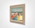Vintage Impressionist Beach Scene "Umbrellas" Oil Painting by Helen Carmichael For Sale In Los Angeles - Image 6 of 6