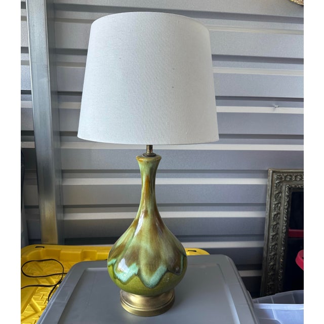 1970s Mid Century Modern Psychedelic Lamp For Sale - Image 5 of 10