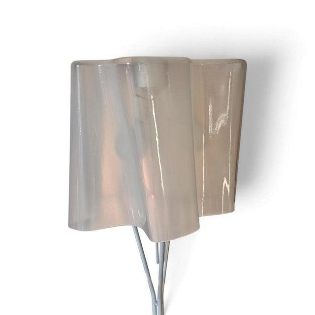 Glass Logico Floor Lamp by Michele De Lucchi for Artemide For Sale - Image 7 of 8