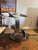 Mid-Century Modern Carlos Ojínaga Erill "Cinta" Swivel Armchair, Stainless Steel, Spanish Mid-Century For Sale - Image 3 of 9