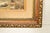 Original Artist Signed Impressionist Rural Landscape Oil on Canvas Painting of Cottage in Carved Giltwood Frame For Sale - Image 9 of 11