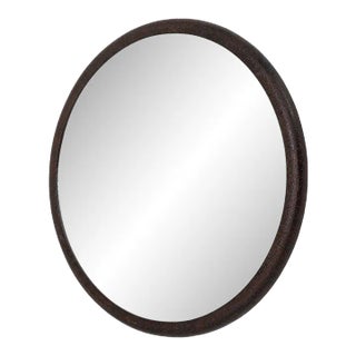 1950s Polish Iron Mirror For Sale