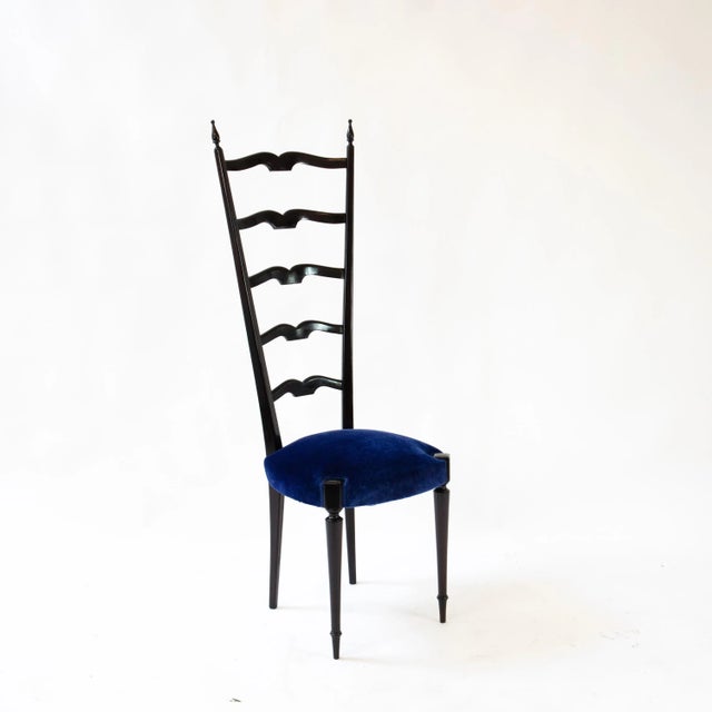 High Backrest Chiavari Chair by Paolo Buffa, 1950s For Sale - Image 9 of 9