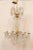 Gold Mid 20th Century Italian Crystal & Gilt Chandelier For Sale - Image 8 of 11