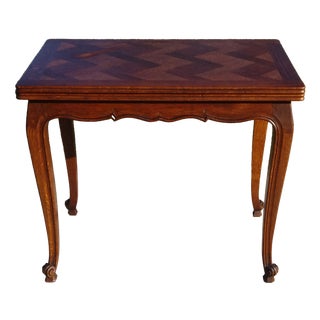Louis XV Oak Folding Table, 1950s For Sale