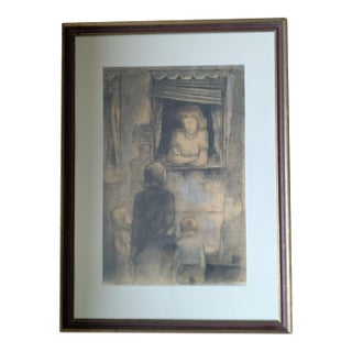 Berlin 1949; By Paul Kleinschmidt, German Expressionist For Sale