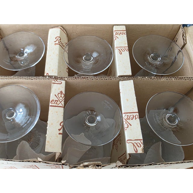 Transparent 1970's Rosenthal Studio-Line Split Water Goblets by Pavel Hlava For Sale - Image 8 of 10