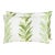 The House Of Scalamandré Chira Island Lumbar Pillow In Leaf For Sale
