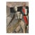 1975 Bruno Paoli "Theater" Original Italian Modern Theater Interior, 20th Century Florence Italy Fine Art Painting, Oil on Board, 24.5x21.5" For Sale