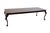 HENREDON FURNITURE Solid Mahogany Traditional Chippendale Style 108" Dining Table w. Drawers 30" High 68" Wide 42" Deep 2...