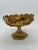 Vintage Brass Art Nouveau Pedestal Bowl For Sale - Image 4 of 12