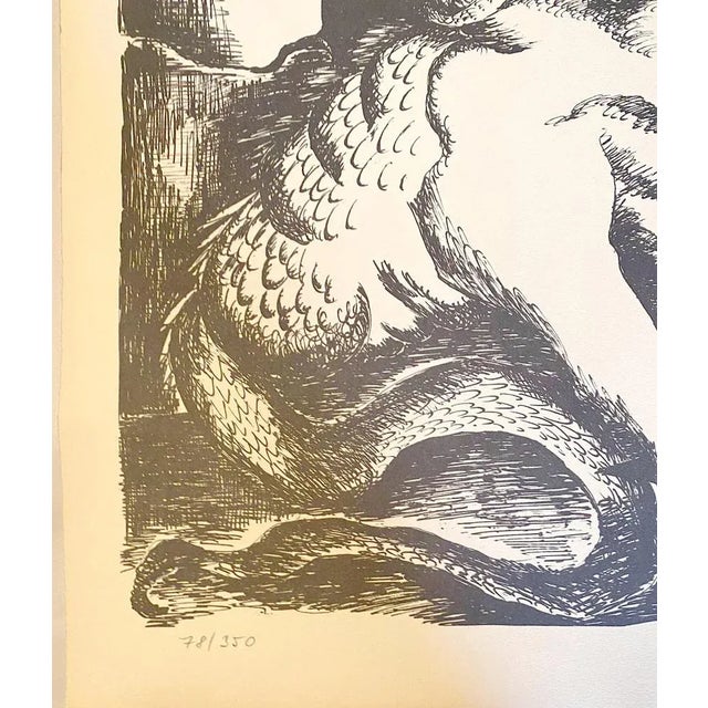 Ossip Zadkine - The Labors of Hercules - Cerberus Original lithograph on wove paper Signed in pencil and numbered 78/350...