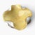 Italian Vintage Murano Art Glass Bowl Aventurine— White & Gold Fleck Centerpiece For Sale - Image 3 of 8