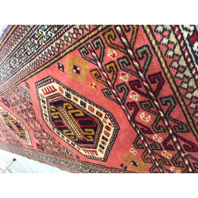 Vintage Shirvan Caucasian Azerbaijan Runner For Sale - Image 10 of 14