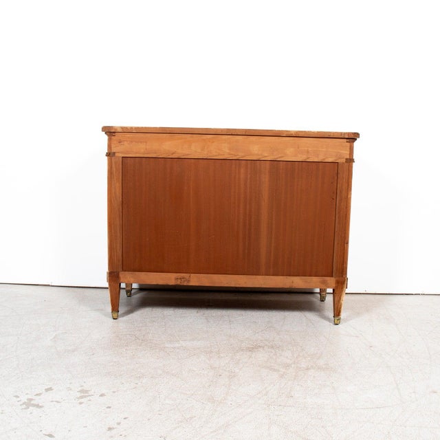 Antique French Louis XVI Style Bleached Cherrywood Enfilade Buffet For Sale - Image 18 of 18