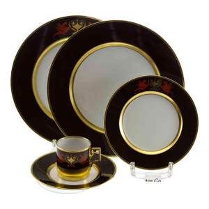 1990’s Vintage/New Augarten Augarten 5-Piece Place-Setting