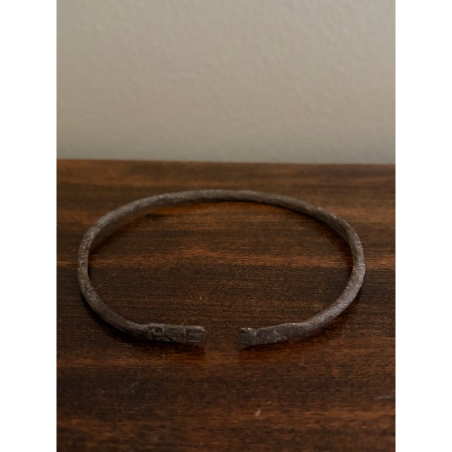 Set of Three Ancient Roman Bronze Bracelets on Custom Museum Mounts For Sale - Image 10 of 12