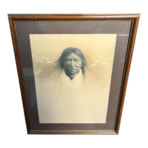 Frank Howell “Sioux Dream” 1983 Signed & Numbered Limited Edition Lithograph 96/100