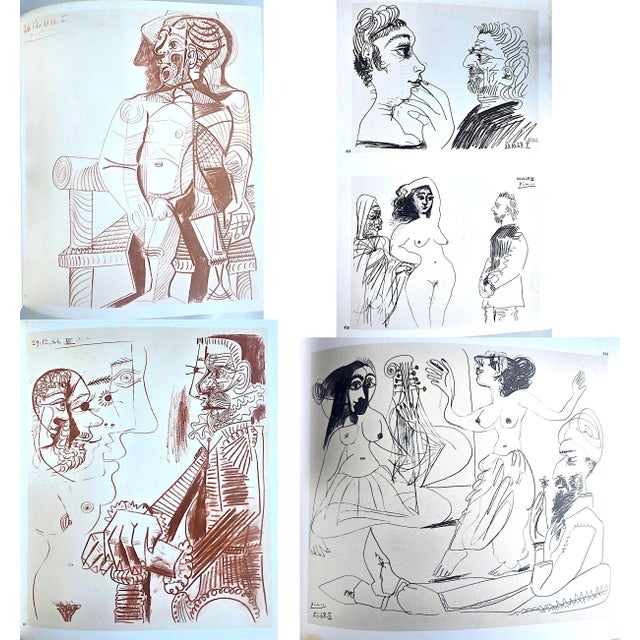 1969 1st Edition, "Picasso: His Recent Drawings 1966-1968", Charles Feld, Editor For Sale - Image 15 of 17