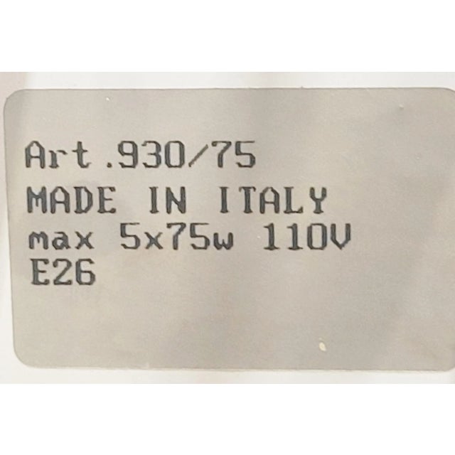 Large Vintage Italian Murano Glass Multi-Colored Murrine Leaf Chandelier For Sale - Image 18 of 18