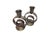 Art Deco Brass Candlesticks, 1930s, Set of 2 For Sale - Image 5 of 14