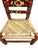 Vintage Set of 2 Hand-Painted Rancho Monterey Mexican Folk Art Children’s Ladderback Chairs With Rush Seats For Sale - Image 12 of 14