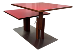 Adjustable Side Tables by Bernard Vuarnesson, 1990s, Set of 2