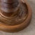 1940s French Carved Wood Pedestal Table For Sale - Image 10 of 10