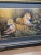 Hollywood Regency Vintage Home Interiors Leopards Gold Leaf Framed Print 37x28" For Sale - Image 3 of 12