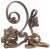 Looping "Ribbon" Wrought-Iron Sculpture For Sale In Los Angeles - Image 6 of 6