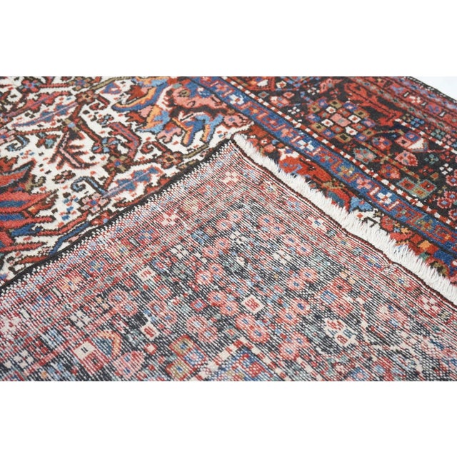 1960s Vintage Karajeh Rug 4'10'' x 6'2'' For Sale In New York - Image 6 of 12