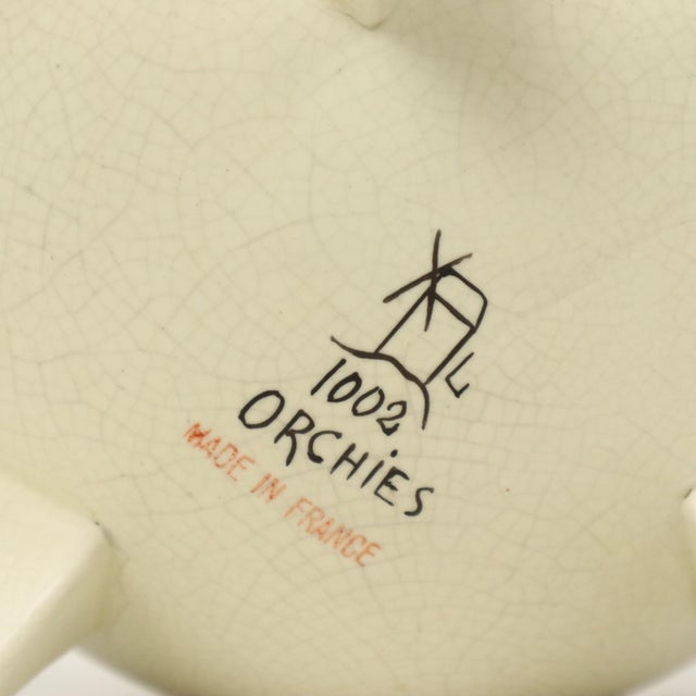 Art Deco Vase with Fish from Orchies, France, 1920s For Sale - Image 15 of 18