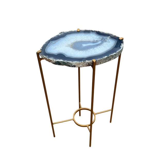Unusual Modern Handcrafted Drinks Table. For Sale - Image 4 of 5