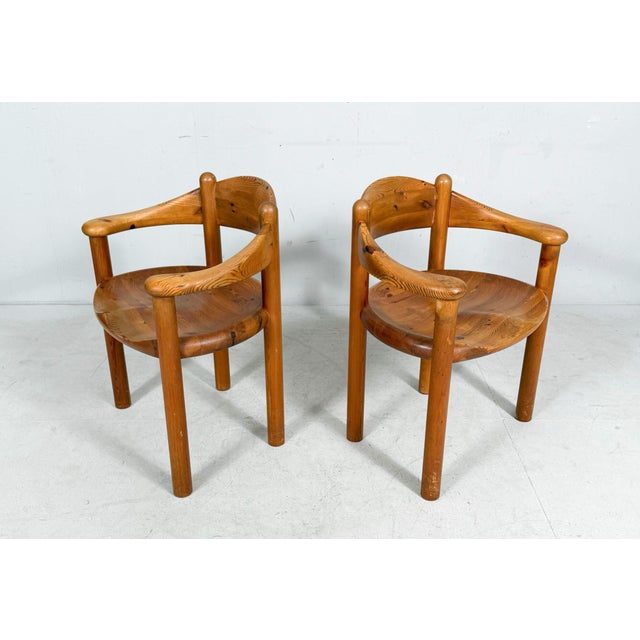 Brown Vintage Armchairs by Rainer Daumiller for Hirtshals Sawmill, Denmark, 1970s, Set of 6 For Sale - Image 8 of 18