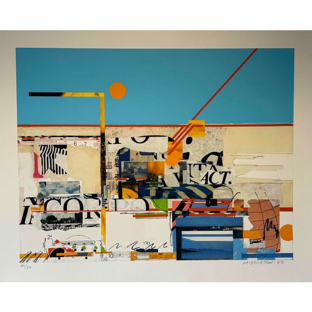 1990s Sam Middleton, 99, Screen Print For Sale - Image 5 of 5