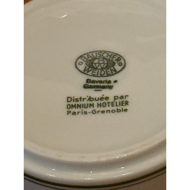 Ceramic Exquisite Vintage Hotel Eden Roc Cap d'Antibes France French Riviera Porcelain Ashtray - Pristine Condition For Sale - Image 7 of 12
