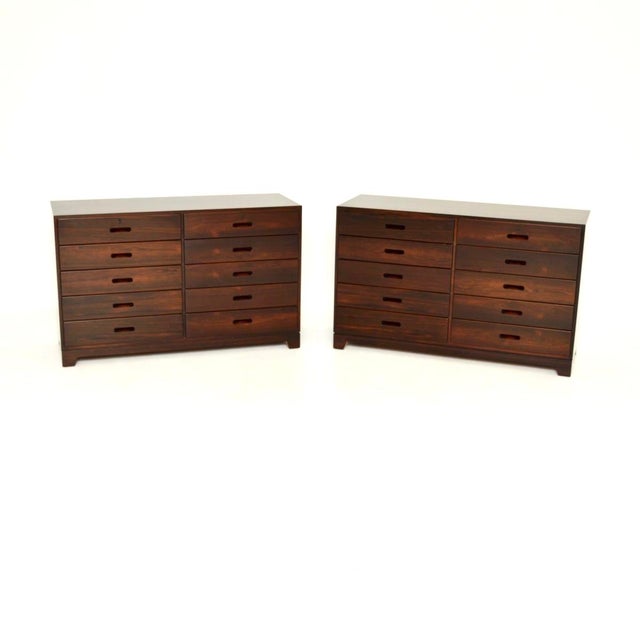 Vintage Danish Chests by Kai Winding, 1960s, Set of 2 For Sale - Image 13 of 13