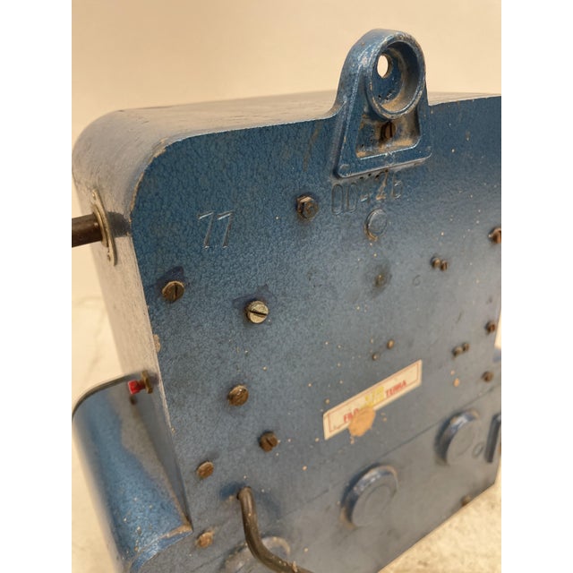 Blue Antique Billiard Point Score Counter, 1960s For Sale - Image 8 of 15