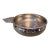 Late 20th Century Pewter Handled Serving Dish Bow For Sale
