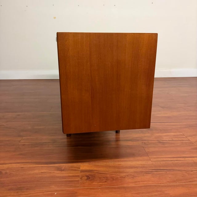 Mid 20th Century A.h. McIntosh Vintage Long Teak Sideboard / Bar For Sale - Image 5 of 17