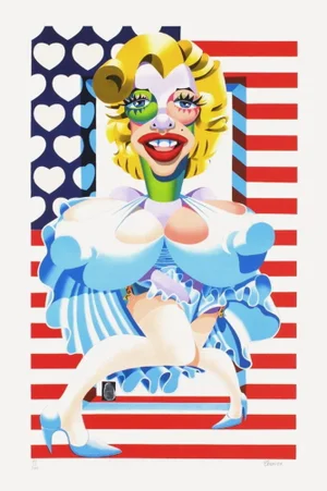 2008 "Marilyn Monroe" Lithograph by Didier Chamizo