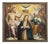 European School Artist, The Coronation of the Virgin, 17th Century, Oil on Panel For Sale